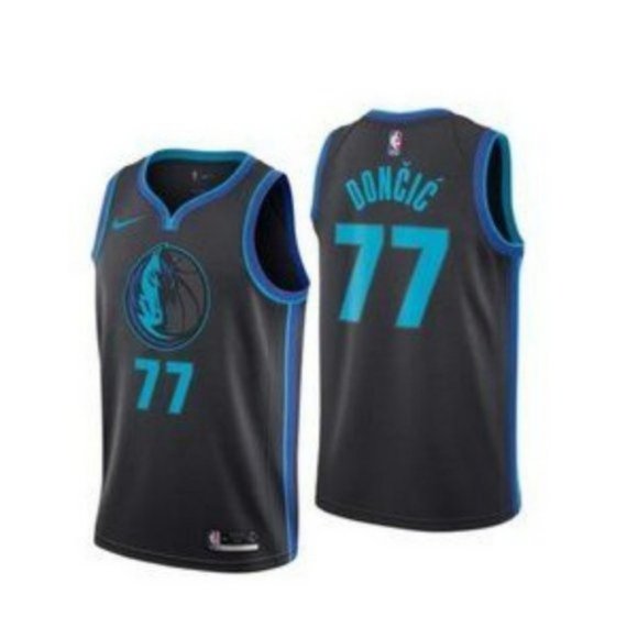 luka doncic black jersey